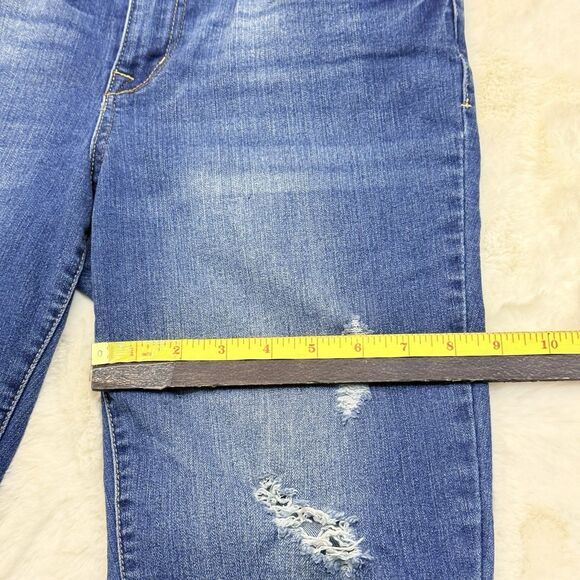 1822 Denim Skinny Ankle Jeans Medium Wash Mid Rise Women's Blue Size 10 - Picture 13 of 16